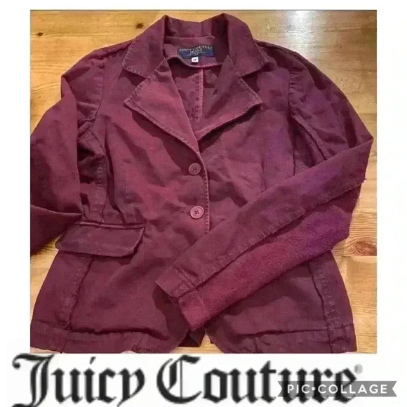 Juicy Couture 3 button jacket - Picture 1 of 10